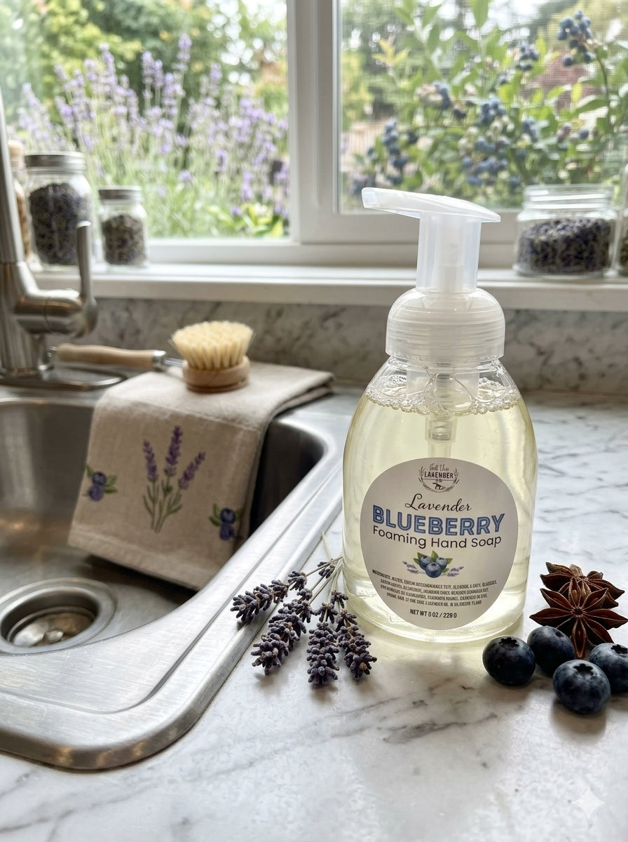 Lavender Blueberry Foaming Hand Soap
