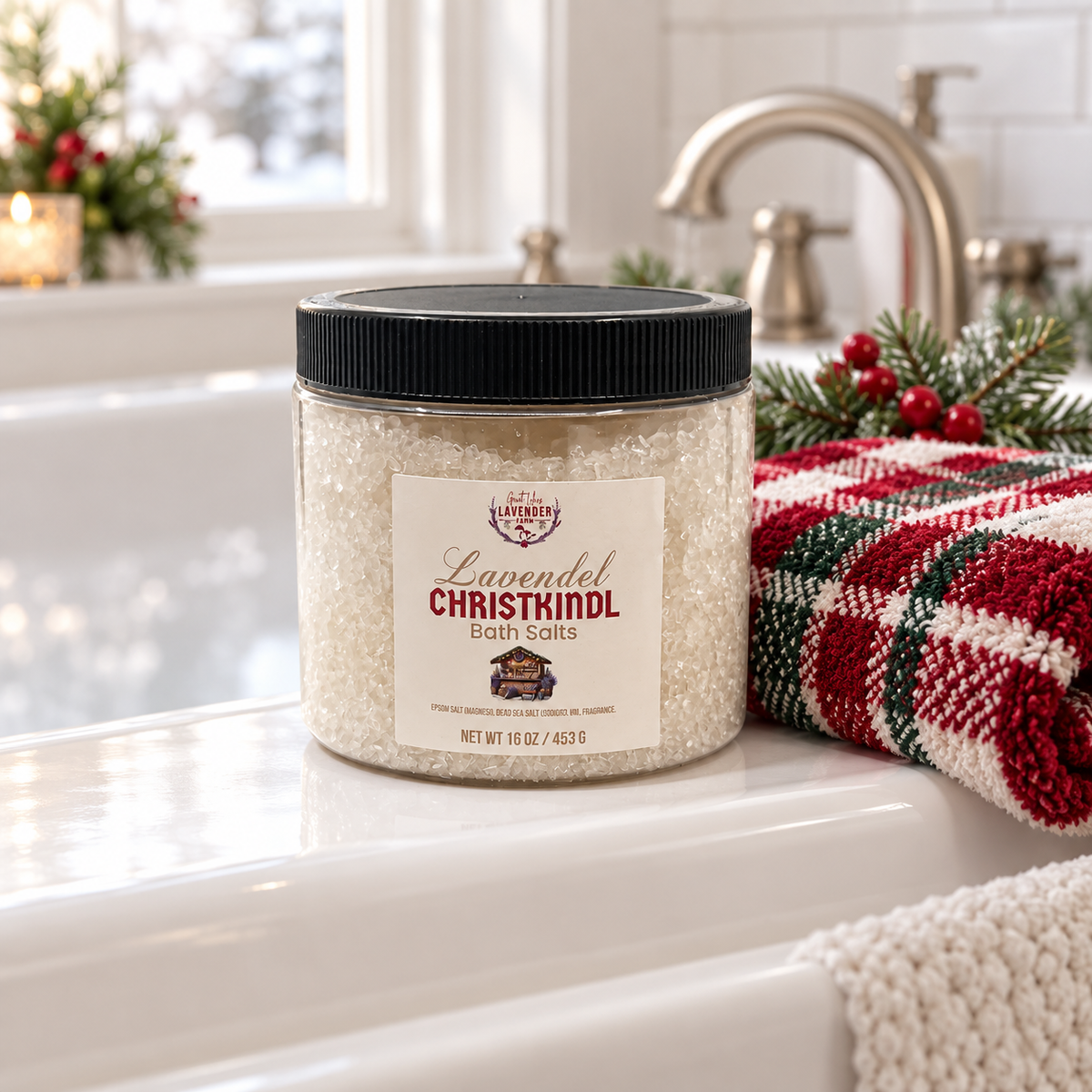 Lavender Christkindl Bath Salts