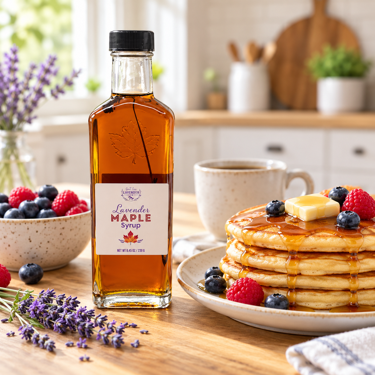Lavender Maple Syrup
