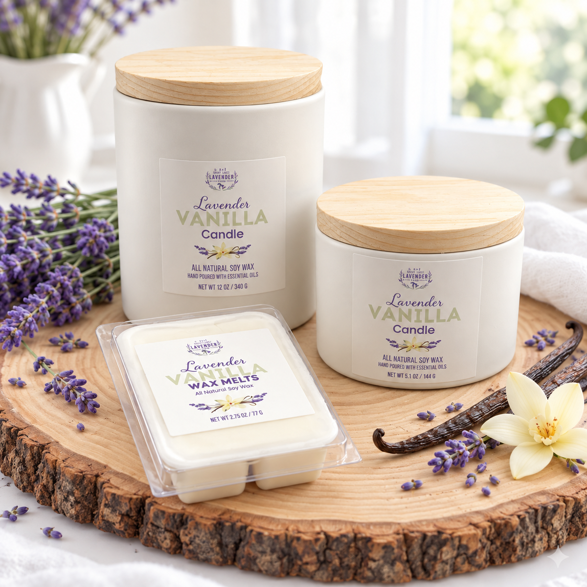 Lavender Vanilla Wax Melts