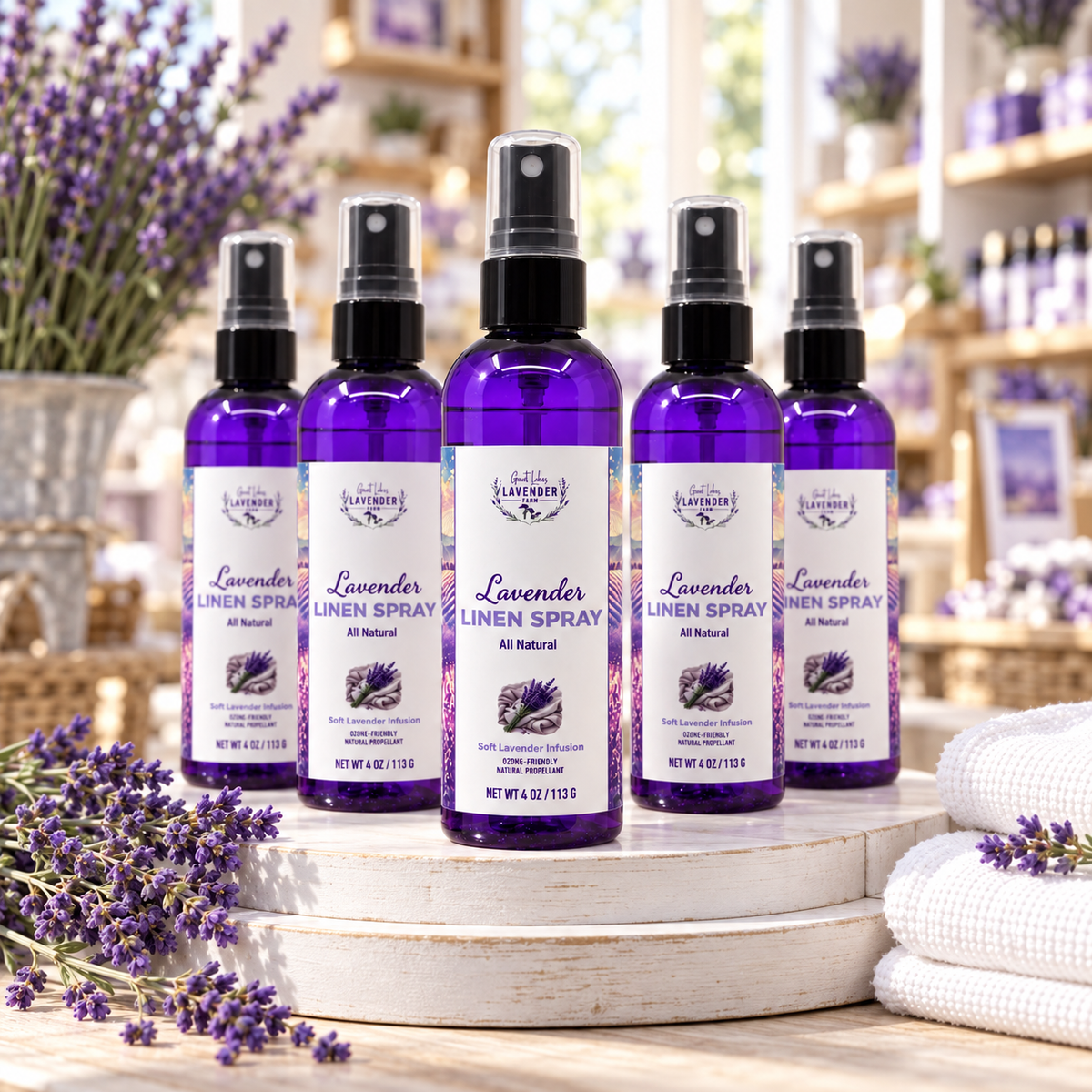 Lavender Linen Spray - 4 oz