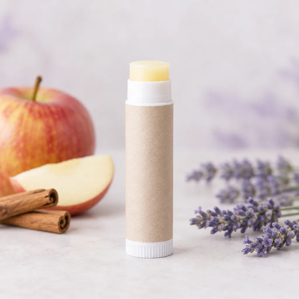 Illustration of Lavender Apple Cider Lip Balm