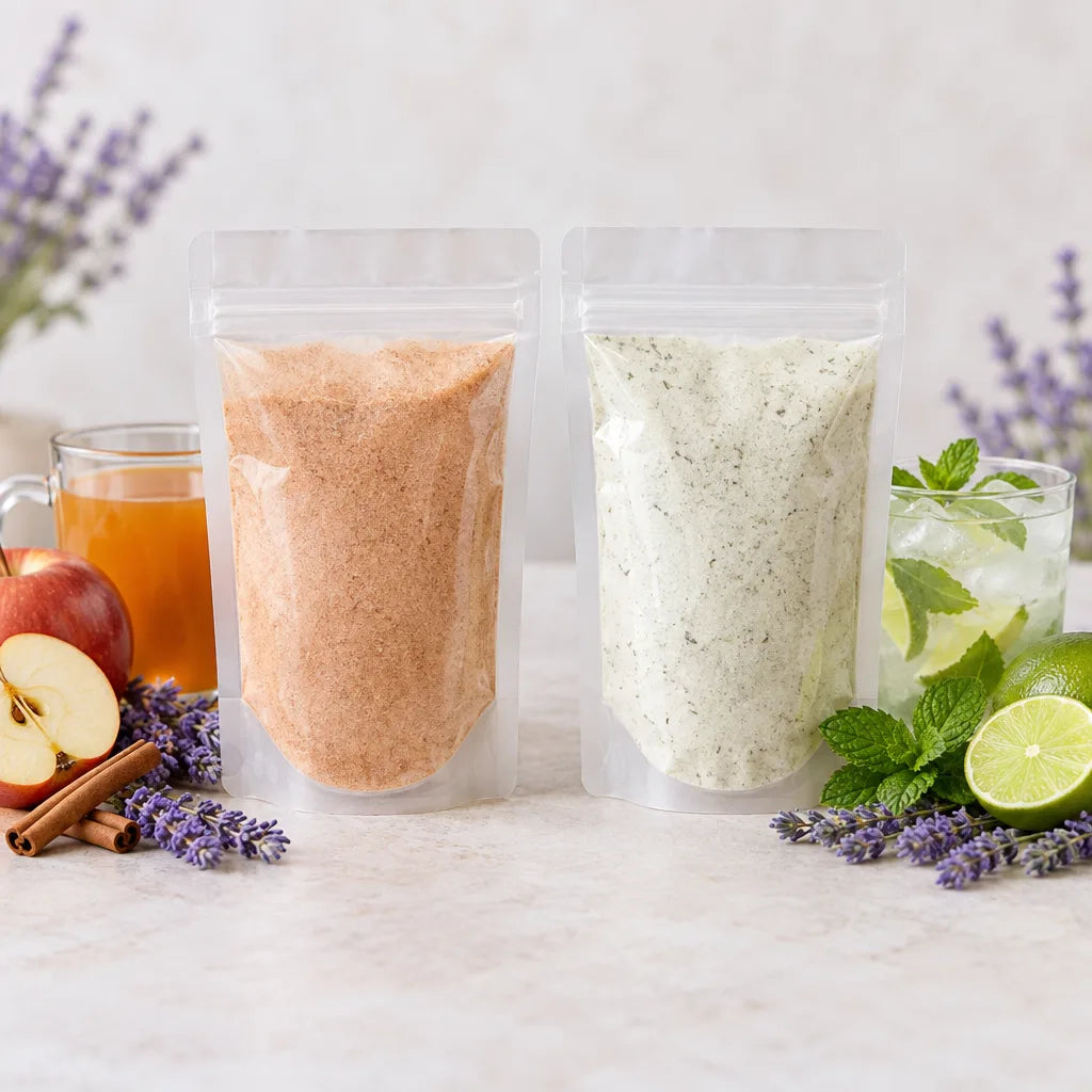 Illustration of Lavender Gourmet Cider & Mojito Mixes
