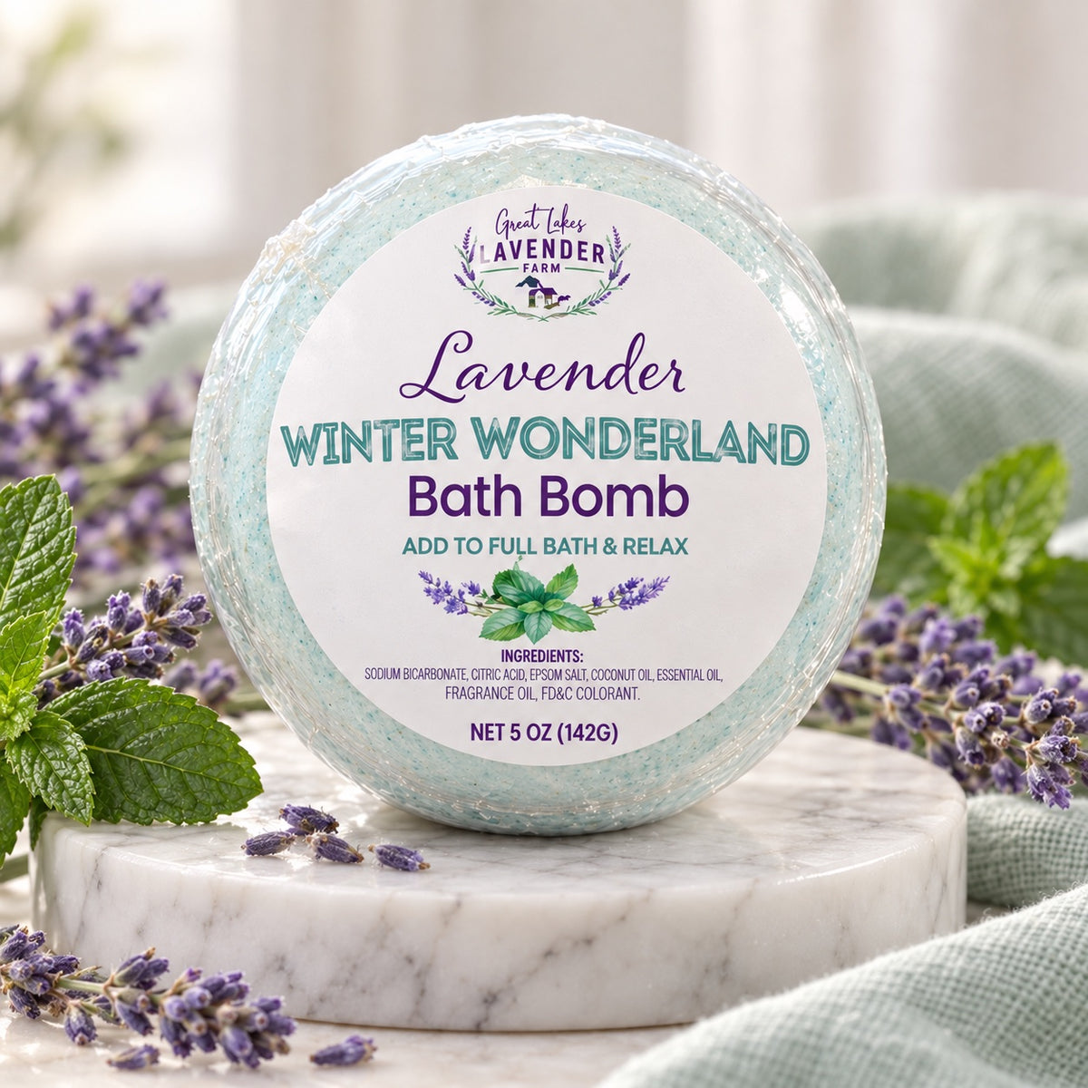 Lavender Bath Bomb – All Scents