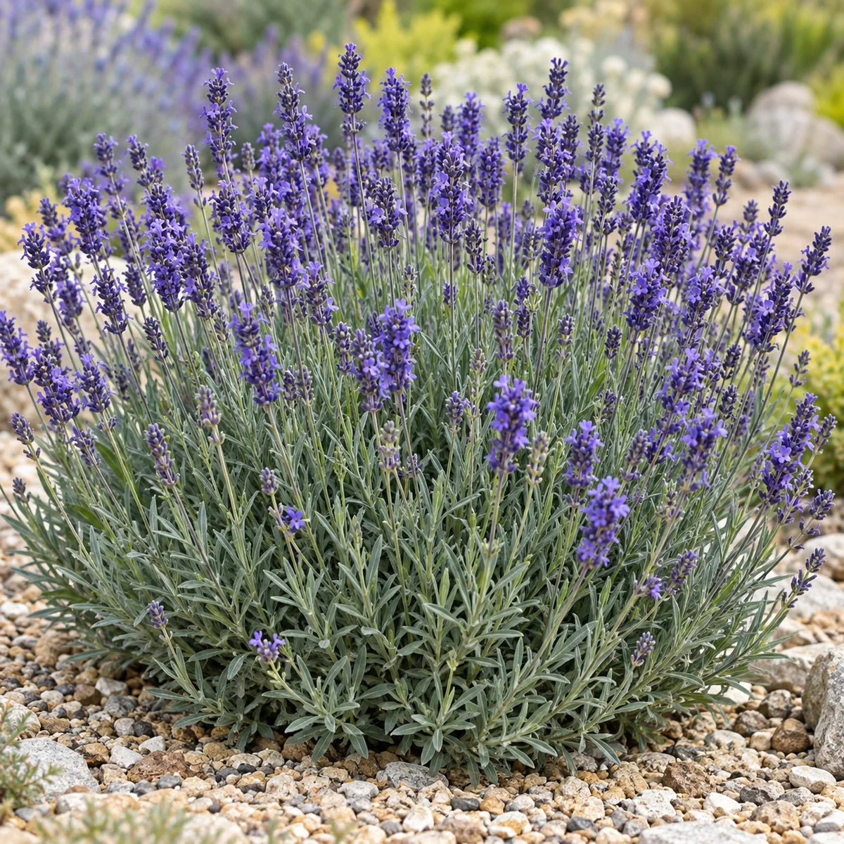 Beechwood Blue Lavender: A Low, Wide Dome of Violet-Blue