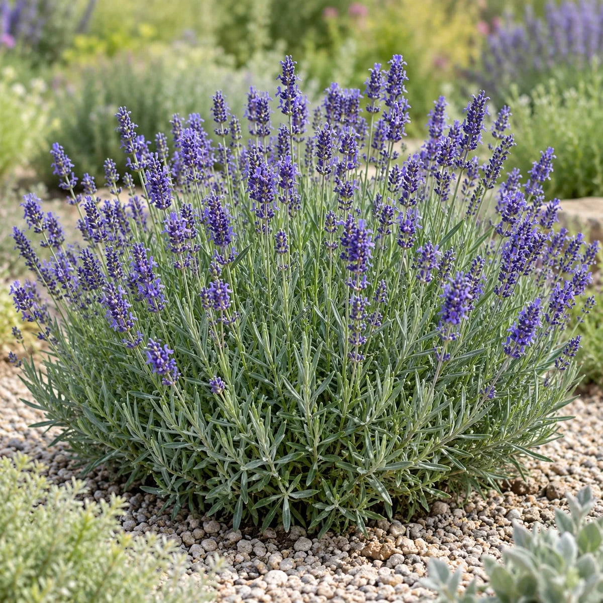 Blue Scent Lavender: Blue Spikes from Midsummer into August