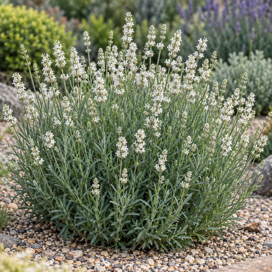 Celestial Star Lavender: A Hardy White English Lavender