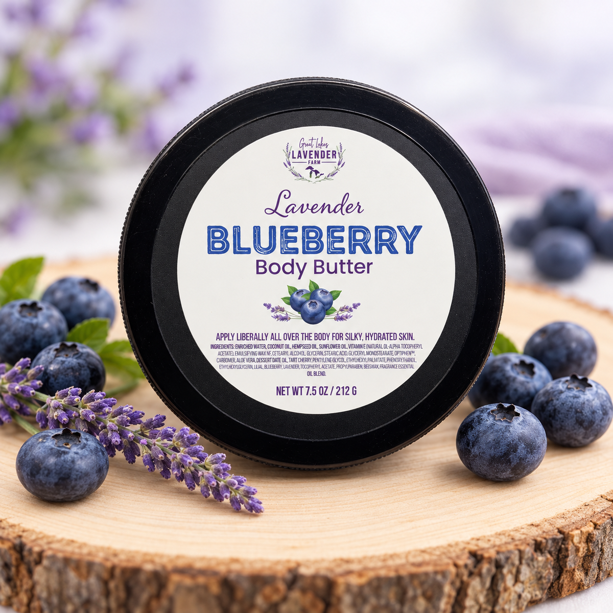 Lavender Blueberry Body Butter: Rich, Fruity and Easy to Love