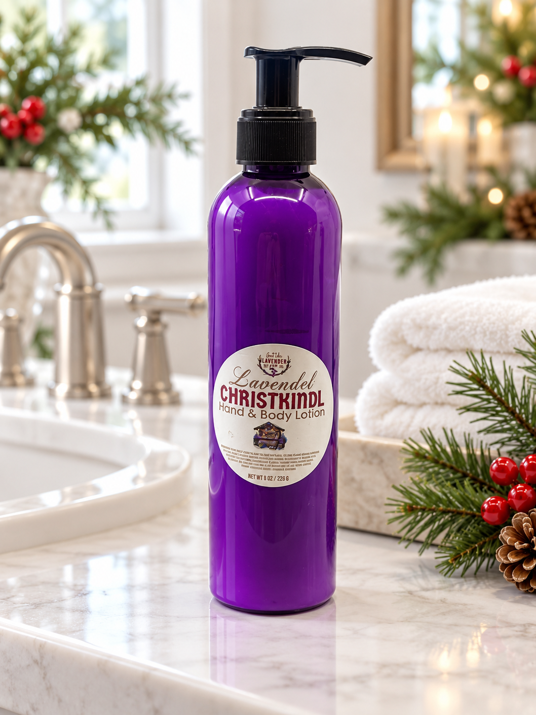 Lavender Christkindl Lotion: Soft Hands Through Busy December