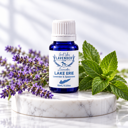 Lake Erie Essential Oil: Lavender and Spearmint for Open-Window Days