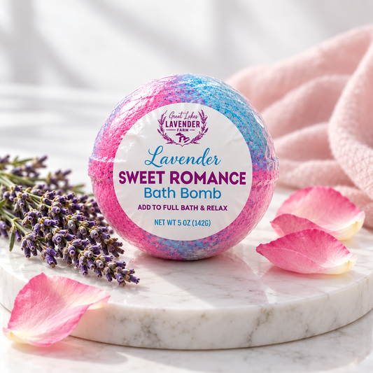 Sweet Romance Bath Bomb: A Dreamy Floral Fizz for Date Night