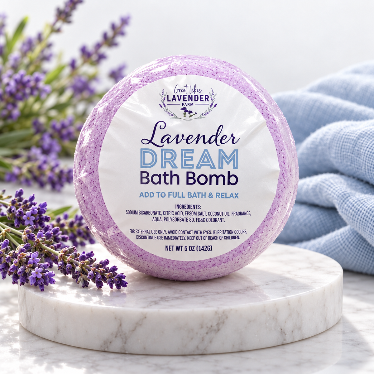 Lavender Dream Bath Bomb: Your Spa Night, Simplified