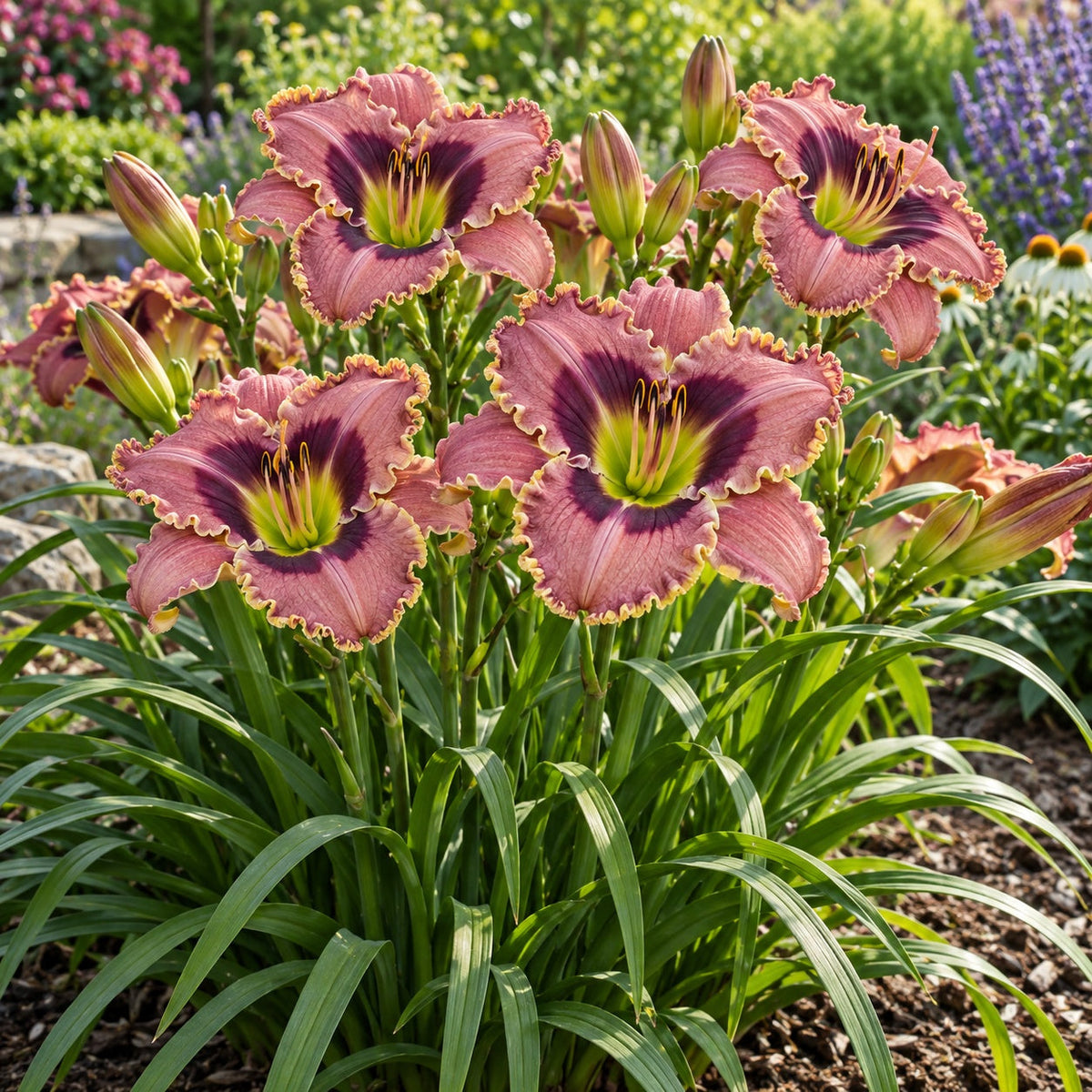 Always Afternoon Daylily: A Plum Eye That Echoes Your Lavender