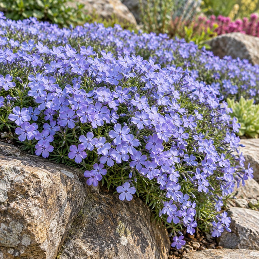 Blue Emerald Creeping Phlox: A Soft Blue Mat for Spring Edges