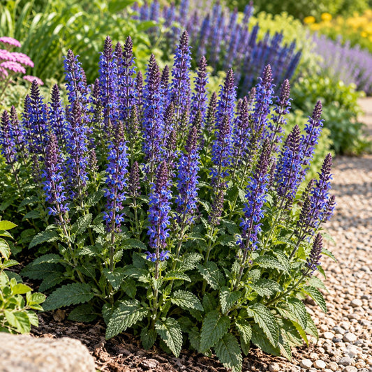 Bumbleblue Salvia: A Violet-Blue Echo of Lavender in Miniature