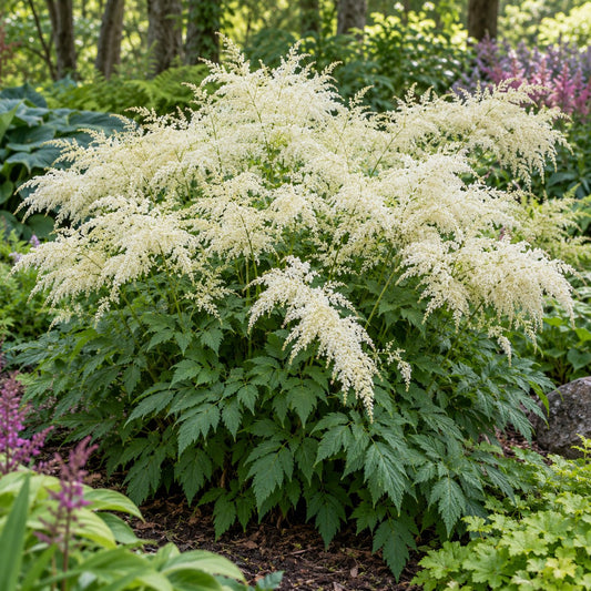 Chantilly Lace Goat's Beard: A Cream Cloud for the Woodland Bed