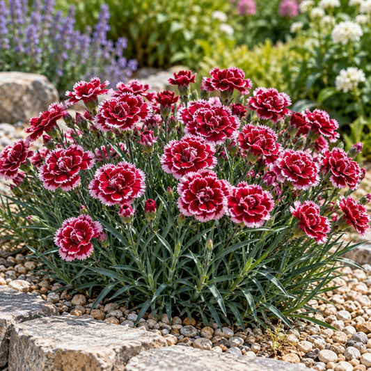 Cherry Vanilla Dianthus: Clove-Scented Edging for Lavender