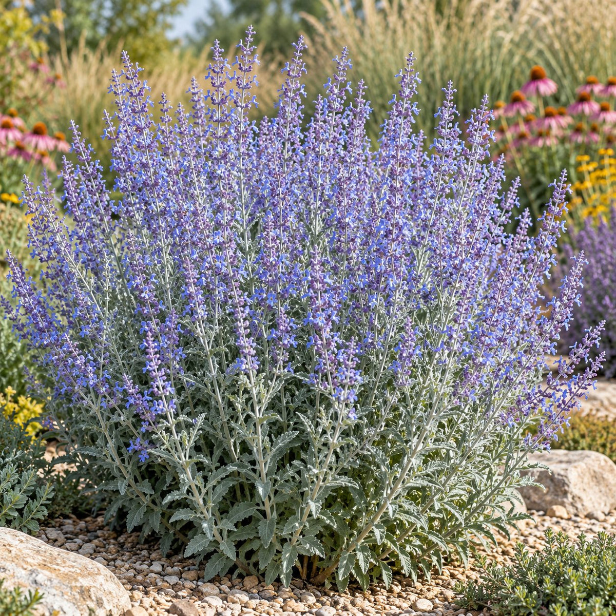 Denim 'n Lace Russian Sage: Lavender's Late-Summer Stand-In