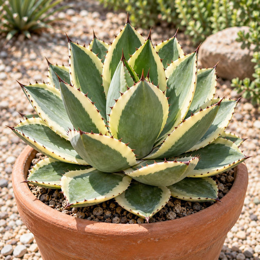 Desert Diamond Butterfly Agave: A Potted Star for Lavender Patios
