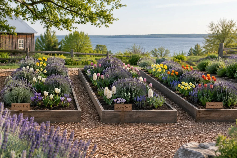 Planting Fall Bulbs That Thrive Alongside Lavender
