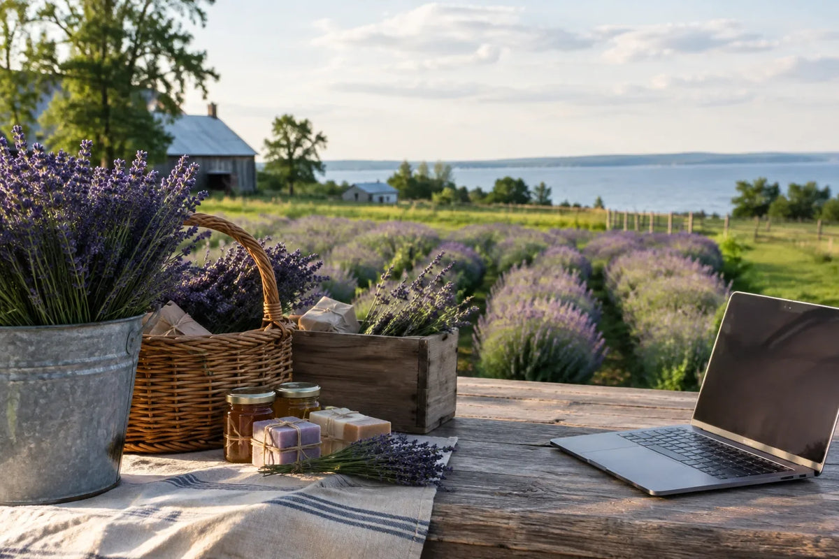 From Market Table to Online Farm: Why Local Agriculture Still Matters at Great Lakes Lavender Farm