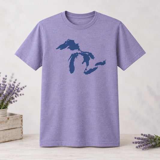 Great Lakes Symbol T-Shirt: Five Lakes, One Everyday Tee