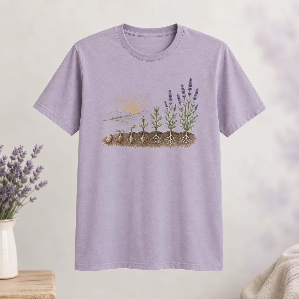 Growing Seed Parable T-Shirt: A Farmer's Lesson in Patience