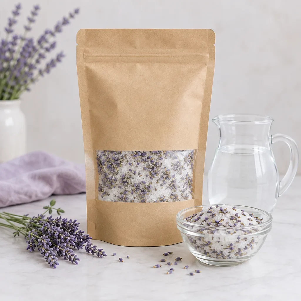 Lavender Classic Simple Syrup Kit: Pure Lavender Syrup, Made at Home