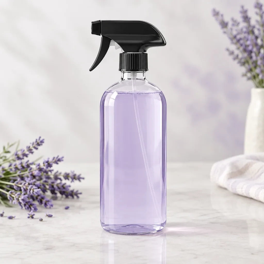 Lavender Fields Glass Cleaner: A Clear Shine Without the Sharp Smell
