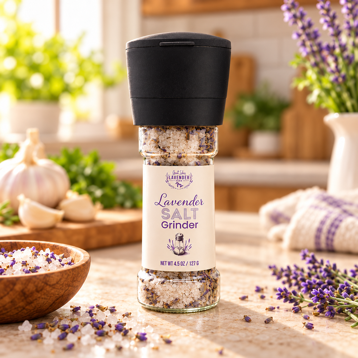 Lavender Spice Grinder – Salt