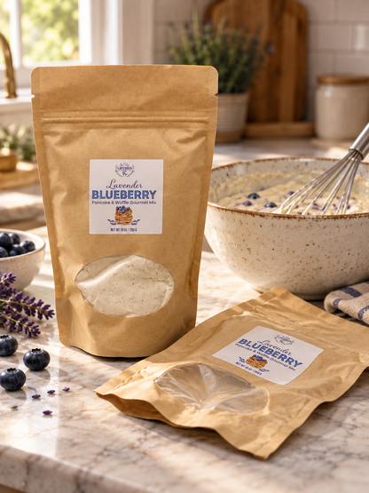 Lavender Blueberry Pancake & Waffle Mix