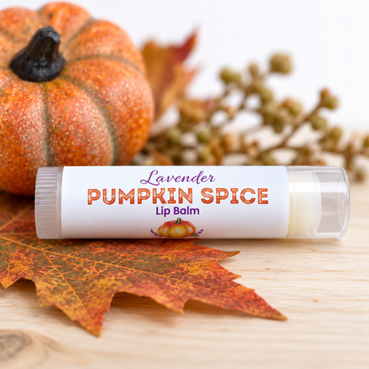 Lavender Pumpkin Spice Lip Balm