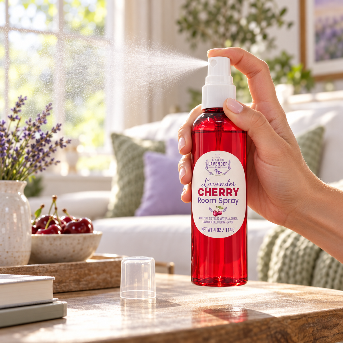 Lavender Cherry Room Spray