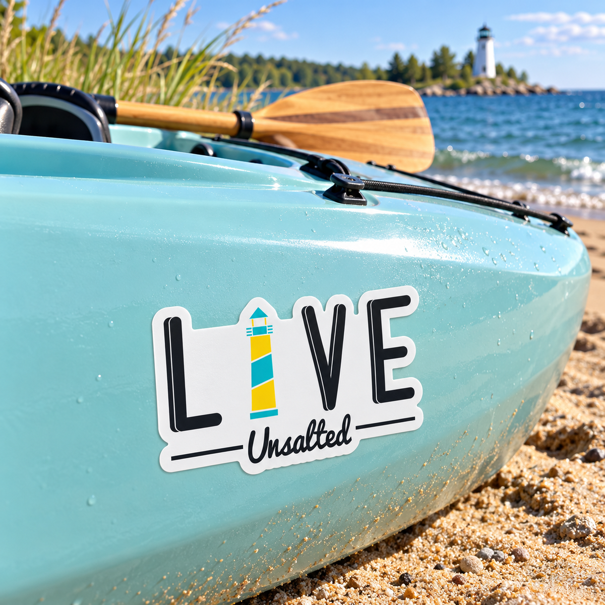 LIVE Unsalted Sticker