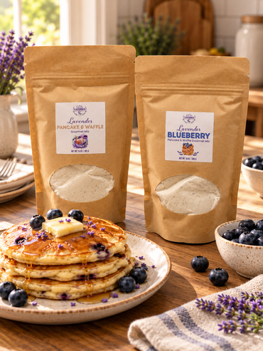 Lavender Blueberry Pancake & Waffle Mix