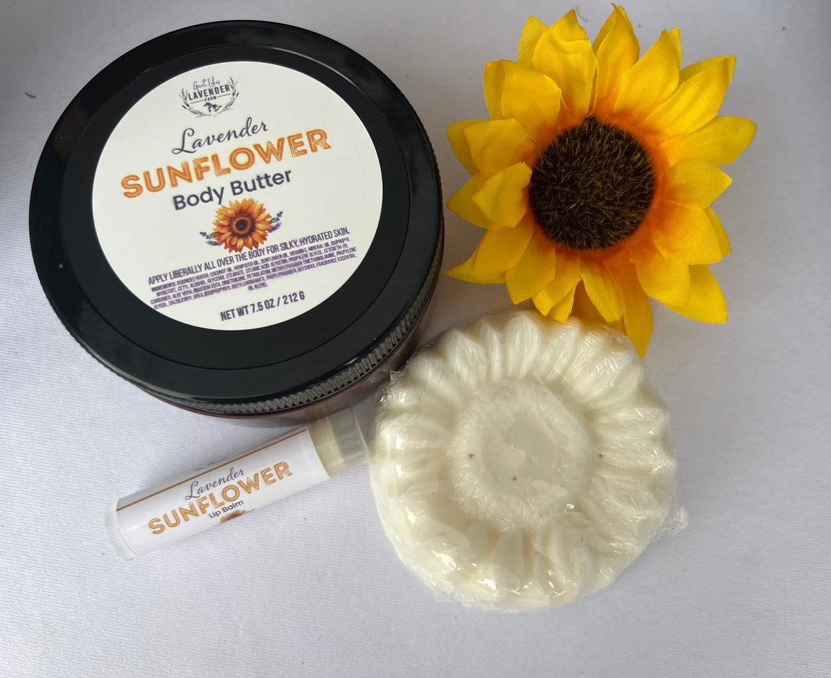 Lavender Sunflower Bar Soap