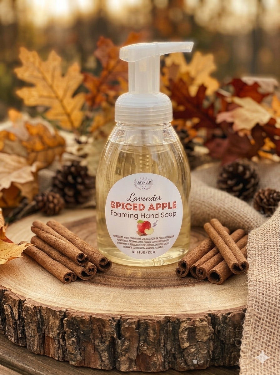 Lavender Spiced Apple Foaming Hand Soap