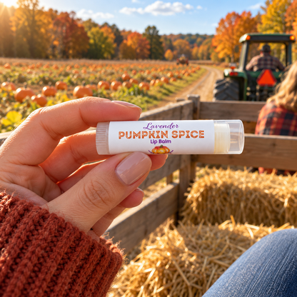 Lavender Pumpkin Spice Lip Balm