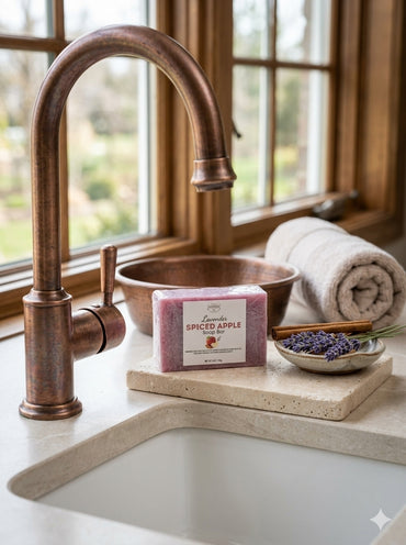 Lavender Spiced Apple Bar Soap
