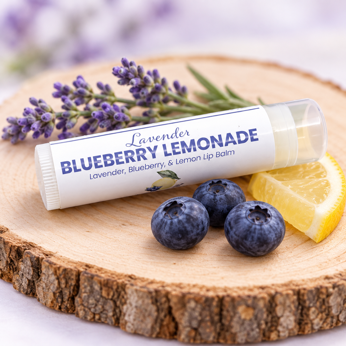 Lavender Blueberry Lemonade Lip Balm