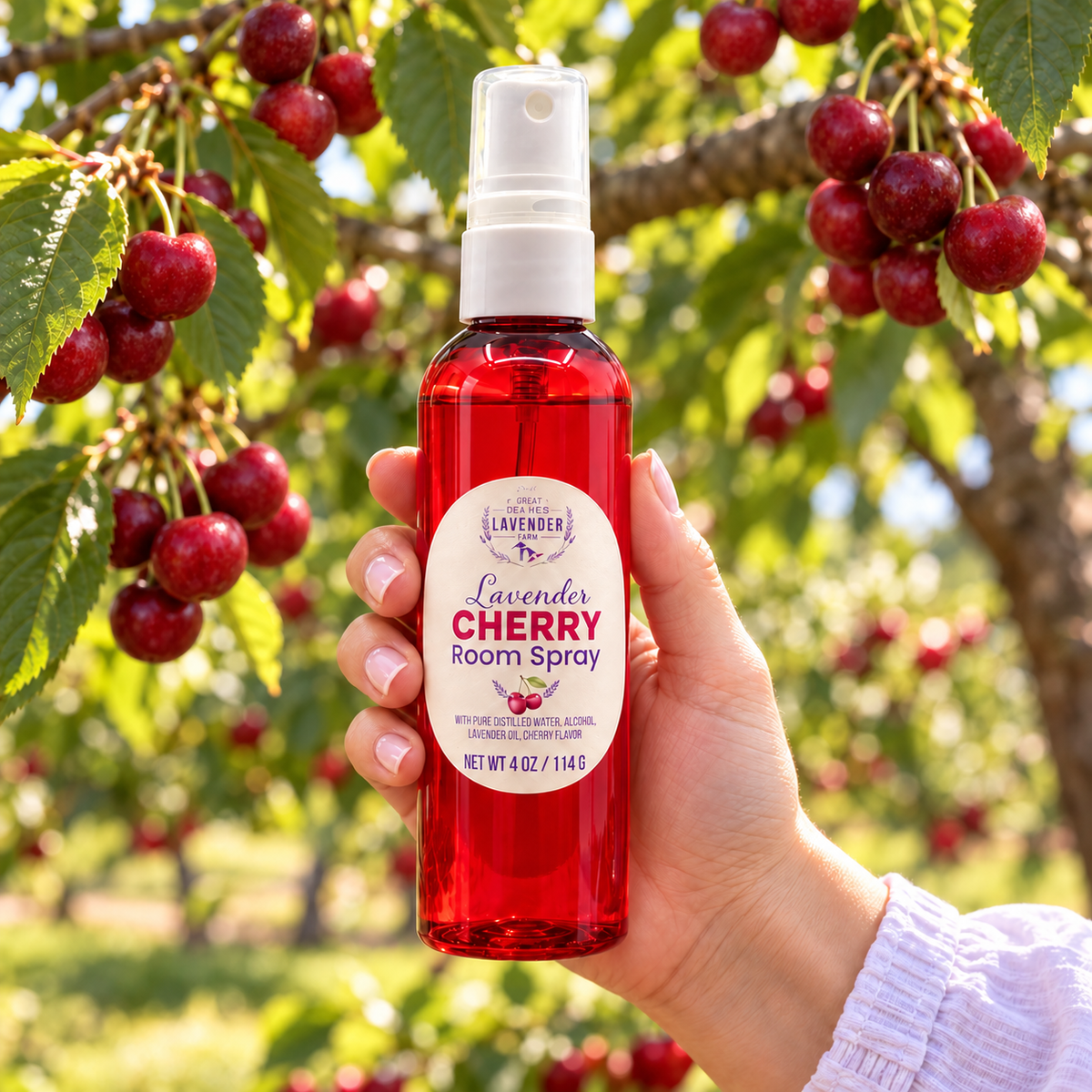 Lavender Cherry Room Spray