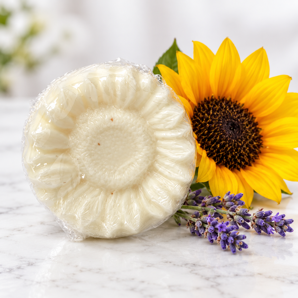 Lavender Sunflower Bar Soap