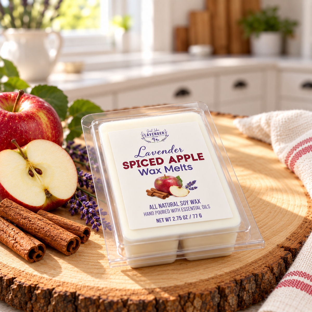 Lavender Spiced Apple Wax Melts