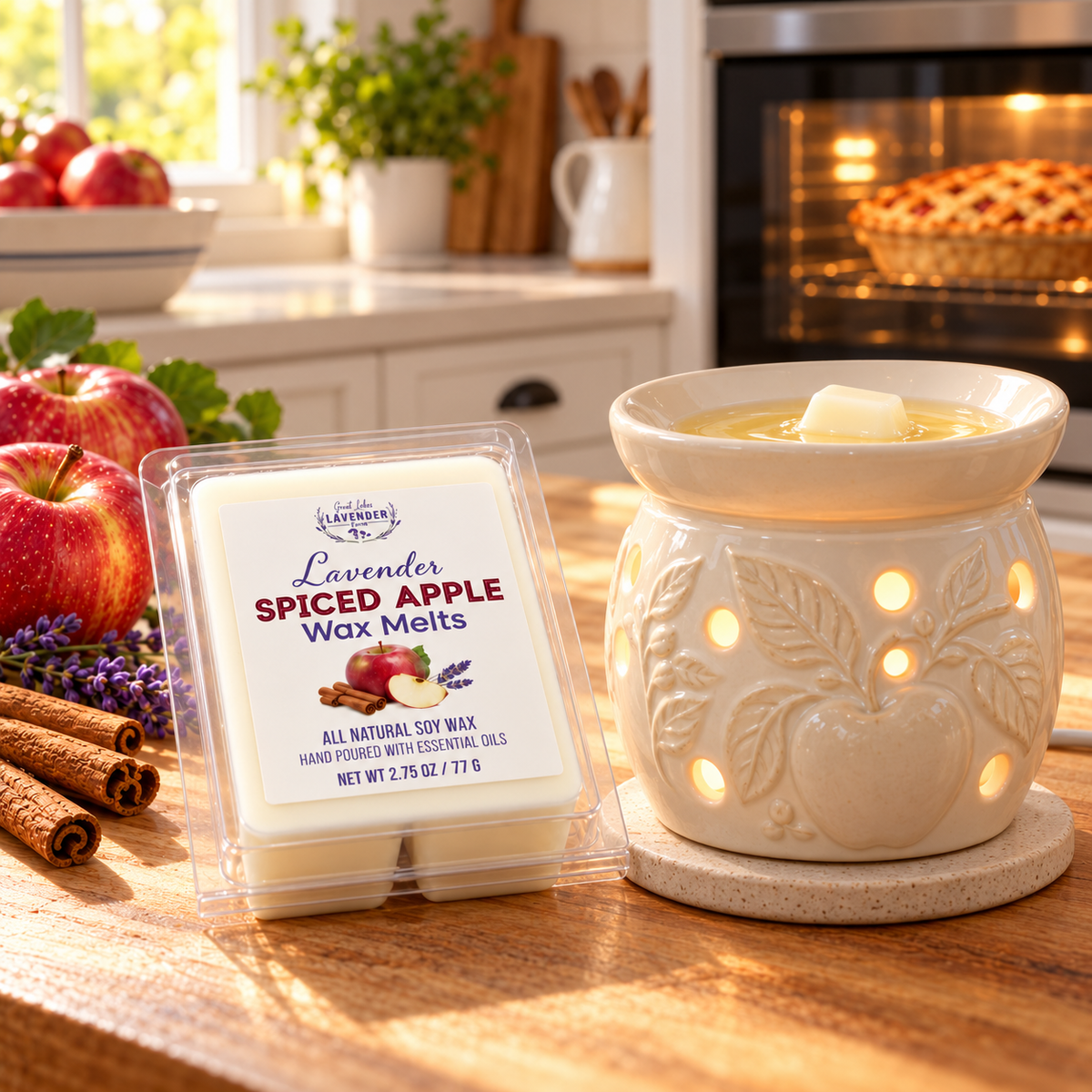 Lavender Spiced Apple Wax Melts