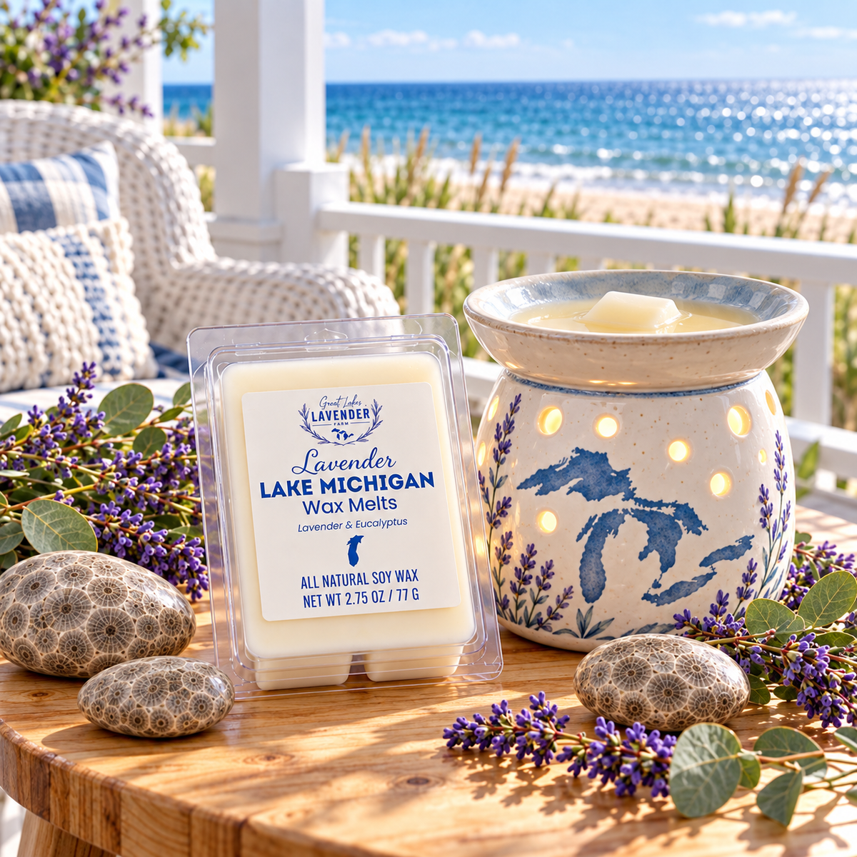 Lavender Lake Michigan Wax Melts