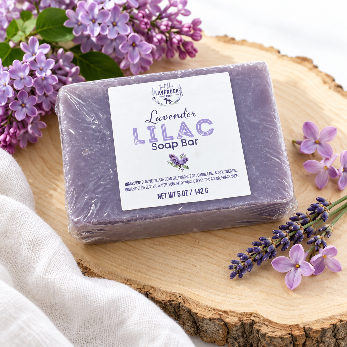 Lavender Lilac Bar Soap