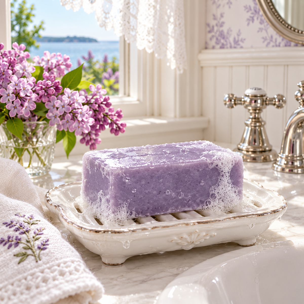 Lavender Lilac Bar Soap