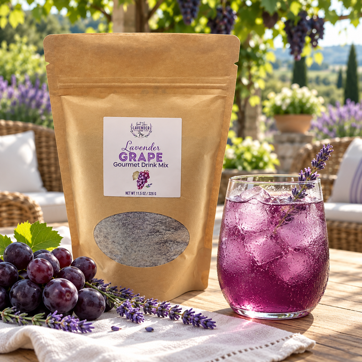 Lavender Grape Gourmet Drink Mix