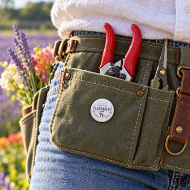 Great Lakes Lavender Farm Button