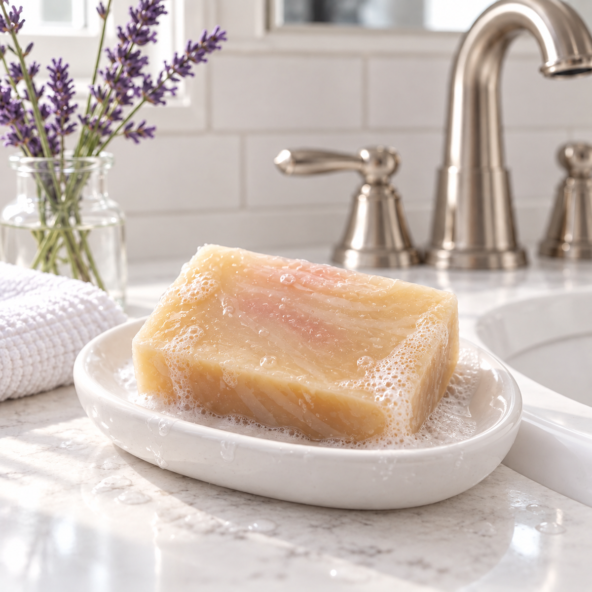 Lavender Cherry Bar Soap